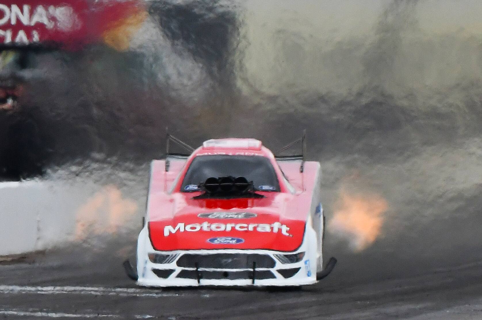Bob Tasca and Tim Wilkerson made it to the quarterfinals in NHRA action at Las Vegas Bob Tasca and Tim Wilkerson made it to the quarterfinals in NHRA action at Las Vegas